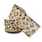 12 Pack: 2.5" x 25ft. Faux Linen Wired Leopard Ribbon by Celebrate It™
